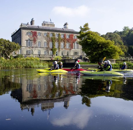 Westport House on a sunny day