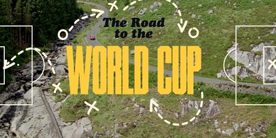 Graphic reading 'Road to the World Cup'