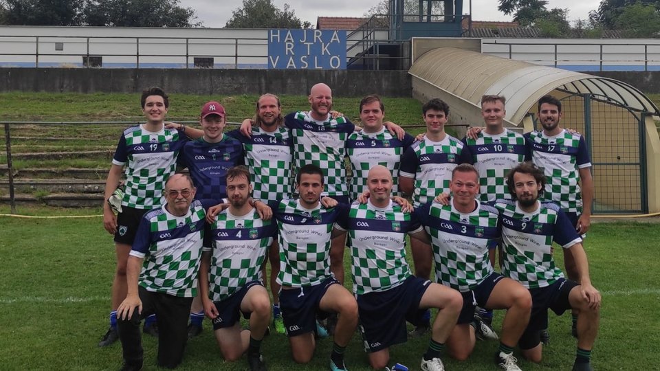 A team picture of the Croatian Celts GAA team.