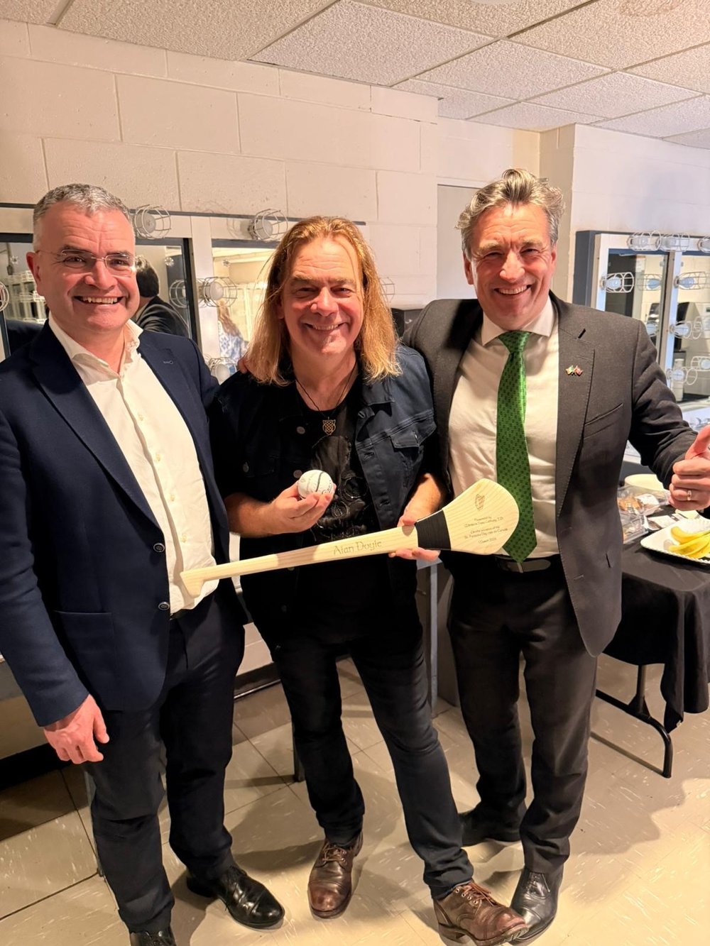Ambassador with Alan Doyle and Minister Calleary