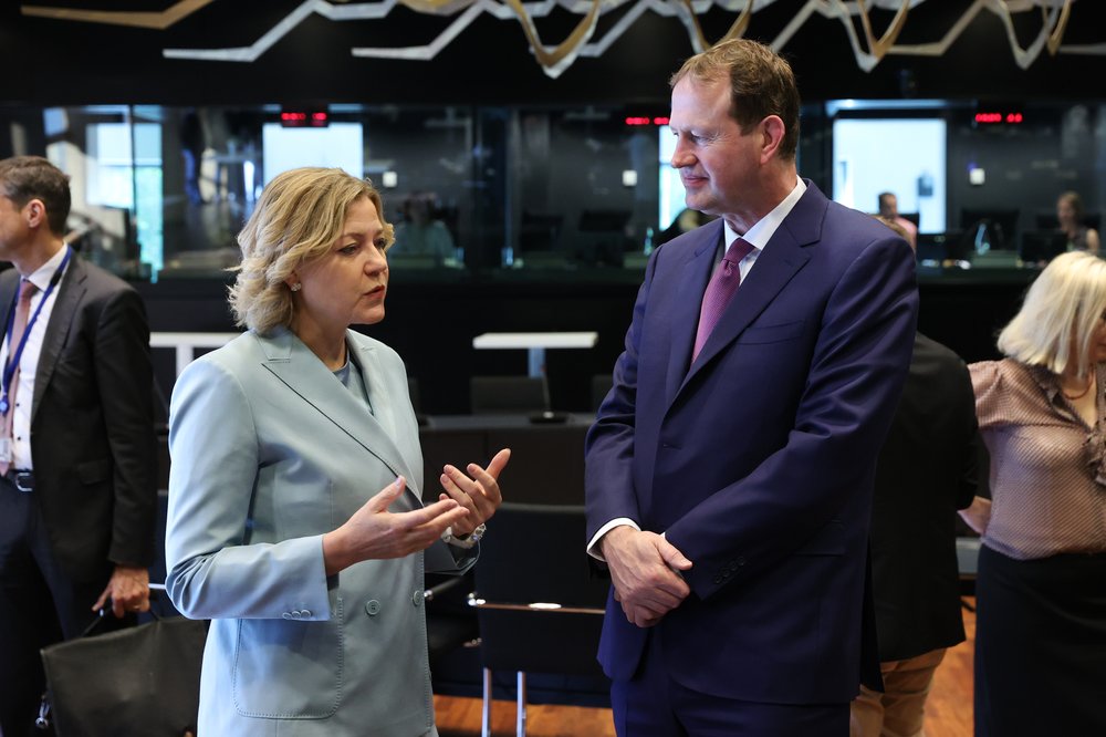 Minister O'Callaghan meets Commissioner Virkkunen