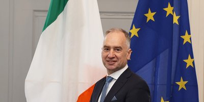 Headshot of Ambassador Dr Nicholas O'Brien