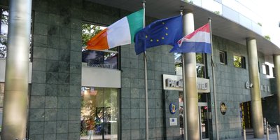 Irish Embassy Building in Ljubljana