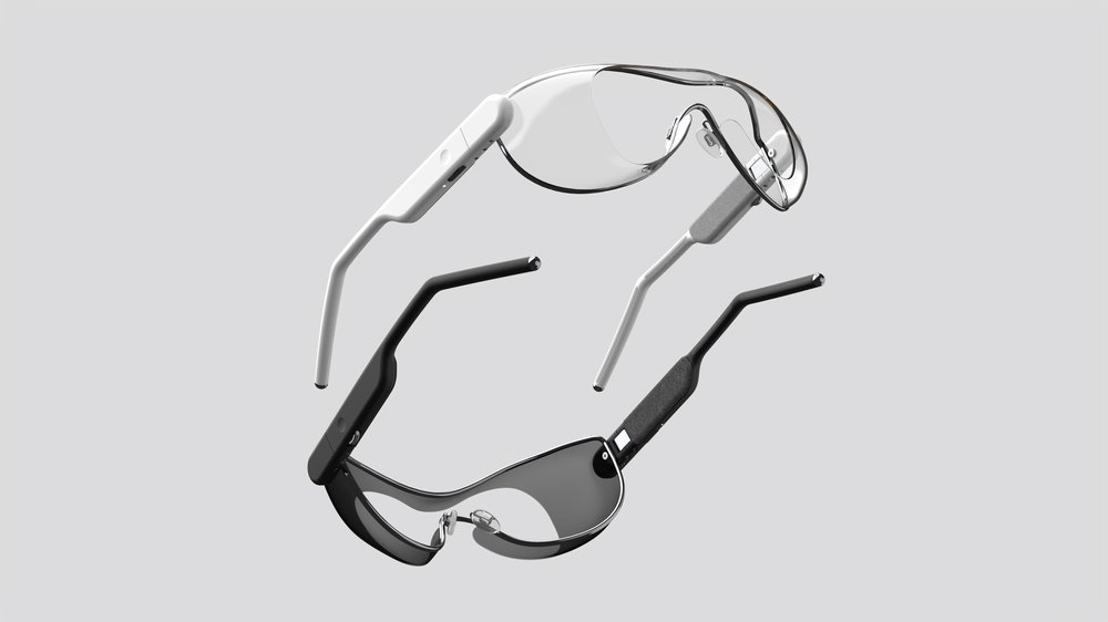 Oasis glasses in black and white colourways