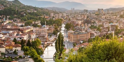 Sarajevo skyline