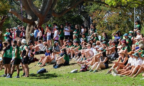 Spectators at the 2025 New Zealand Championships