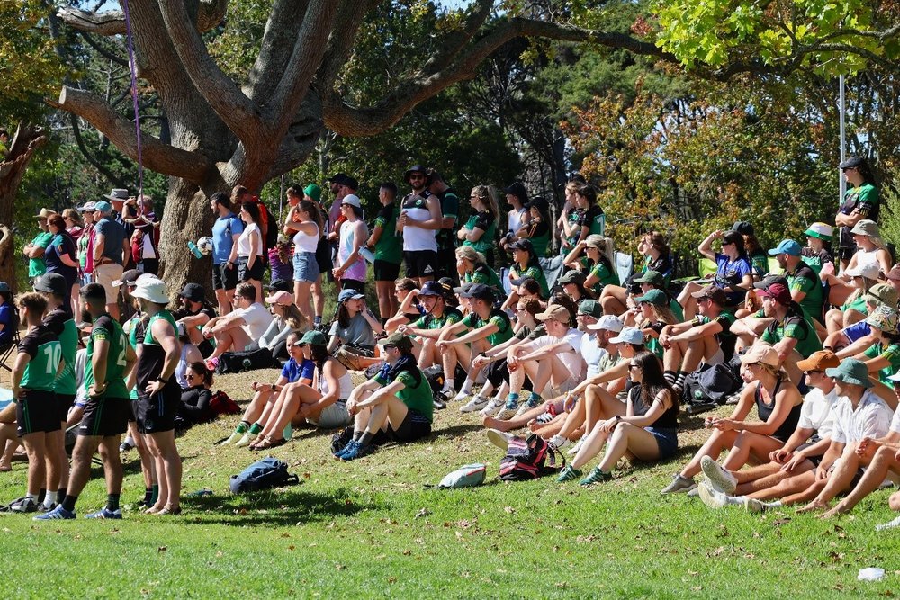 Spectators at the 2025 New Zealand GAA Championships