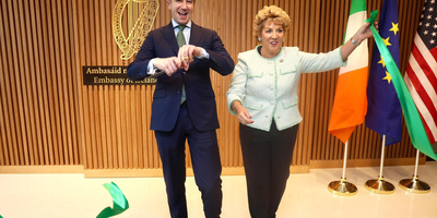 Embassy Opening Ribbon Cutting