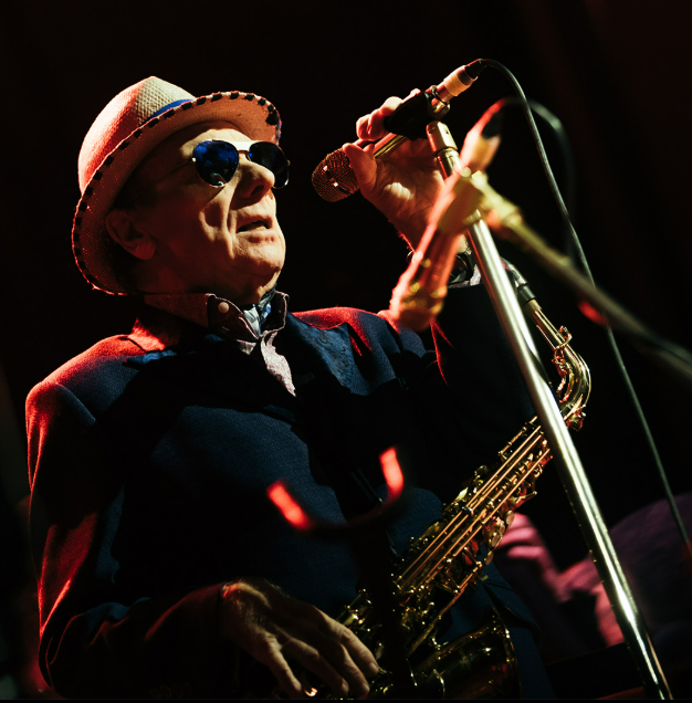 Poster of Van Morrison performing