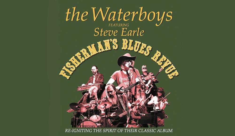 Poster advertising concert of the Waterboys 1 September 2026